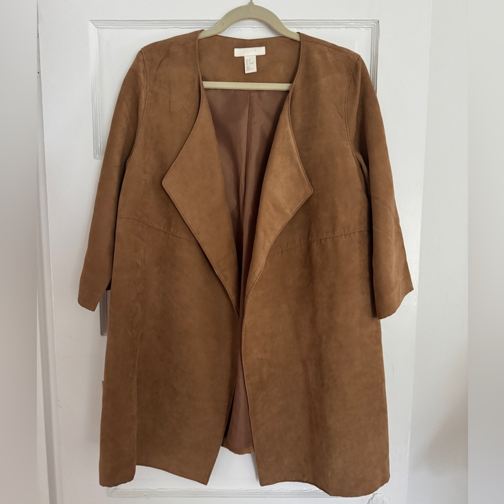 H&M Faux Suede Coat